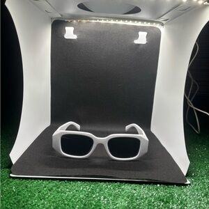 Prada White Men's Glasses